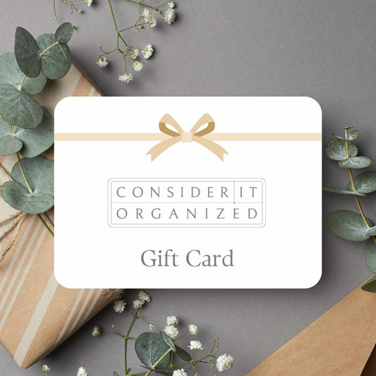Consider It Organized Gift Card